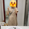 FILA斐樂(lè )官方女子梭織連衣裙2025夏季時(shí)尚涼感防曬收腰裙子 曬單實(shí)拍圖