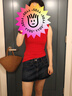 HOLLISTER25夏季Y2K辣妹Miu系低腰牛仔短裙褲女裝KI343-5131 靛藍(lán)色 S 165/68A 4標(biāo)準(zhǔn)版 曬單實(shí)拍圖