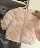 巴拉巴拉（BALABALA）balaOne寶寶羽絨服冬裝男童女童保暖連帽外套萌2025209425107216 曬單實拍圖