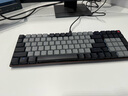 CHERRY櫻桃KW550MX-LP矮軸鍵盤機械有線/藍牙無線雙模辦公游戲電競鍵盤MAC簡輕薄輕音炫目邊框 黑色紅軸 曬單實拍圖