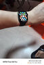 Apple/蘋果 Watch Series 10 智能手表GPS+蜂窩款42毫米亮黑色鋁金屬表殼黑色運動型表帶S/M MWXM3CH/B 曬單實拍圖