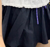 UR2025夏季新款女裝休閑假兩件層次感抽繩短褲UYU650031 曬單實拍圖