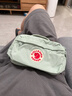 FJALLRAVEN北極狐單肩包經(jīng)典斜挎包潮流腰包女23796-600薄荷綠2L女神節 曬單實(shí)拍圖