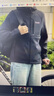 諾詩蘭岡仁Ⅱ軟殼外套男杜邦三防防風保暖耐磨抗菌戶外登山服 純黑色-74E 180 曬單實拍圖