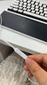 紐曼（Newmine）NM-LK06 半入耳式線(xiàn)控有線(xiàn)耳機 手機耳機 音樂(lè )耳機 3.5mm接口 電腦筆記本手機適用 白色 曬單實(shí)拍圖