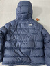 The North Face北面羽絨服男戶外高蓬保暖鵝絨防潑水7W7G 夜泊藍(lán)/1NO M 曬單實拍圖