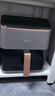 美的（Midea）空氣炸鍋機新款家用免翻面透明可視大容量空氣炸鍋不用翻面可視電炸鍋微波爐烤箱一體機烤紅薯機 【蒸汽嫩烤 透明可視KZE538J5】 5.3L 曬單實(shí)拍圖