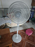 美的（Midea）電風(fēng)扇立式風(fēng)扇家用風(fēng)扇臥室宿舍搖頭輕音交流定頻落地扇工業(yè)20吋大頭扇高效節(jié)能電扇 FS45-23D 曬單實(shí)拍圖