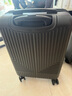 美旅（AMERICAN TOURISTER）條紋設計行李箱輕便耐用拉桿箱大容量密碼鎖旅行箱20英寸登機箱 黑色TX9 09001 20英寸 曬單實(shí)拍圖