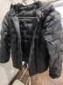 波司登25年鵝絨羽絨服女士秋冬輕薄連帽寬松短款休閑百搭保暖外套 曬單實(shí)拍圖