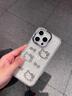 鹿途者 DEERWALK水鉆蝴蝶結(jié)kt貓適用蘋果16手機殼iphone16pro新款15promax1貝殼紋13氣囊防摔12相機按鍵全包高級感 【kt貓】AI相機按鍵*幻彩貝殼紋*水鉆全包邊 iPho 曬單實拍圖