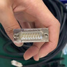 HD-LINK工業(yè)級實(shí)心針DB15公頭母頭2排15針串口頭D-SUB連接器金屬殼插頭螺母對接 實(shí)心針鍍金母頭前卯螺母+W型金屬殼 5個(gè) 曬單實(shí)拍圖