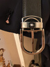 萬寶龍MONTBLANC 男士針扣黑/棕色雙面腰帶皮帶120x3cm 113834 七夕禮物 曬單實拍圖