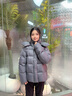 波司登（BOSIDENG）25新款羽絨服女短款90絨泡芙時(shí)尚百搭冬季厚款保暖外套B250243104 【趨勢推薦】格雷深灰8K04 XS 155/80A 曬單實(shí)拍圖