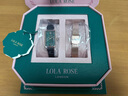 LOLA ROSE羅拉玫瑰小綠表鋼帶套裝女士手表女士七夕情人節(jié)禮物送女友 曬單實(shí)拍圖