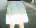 浪莎白色牛仔短褲女夏季新款高腰直筒雙扣寬松闊腿外穿熱褲ins潮 曬單實拍圖