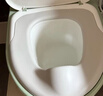 babycare馬桶坐便器蹲便器兒童馬桶仿真馬桶坐便圈2-6歲寶寶便盆溫特綠 曬單實(shí)拍圖