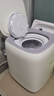 美的（Midea）內(nèi)衣褲洗衣機(jī) 類全自動迷你洗 小型波輪內(nèi)衣褲清洗機(jī) 高溫煮洗除菌除螨嬰兒洗衣機(jī) 襪子洗衣機(jī) 黑色上蓋-加熱洗(0.7KG高溫除菌) 曬單實(shí)拍圖