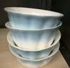 廚遞餐具整套家用奶油風(fēng)高顏值碗盤餐具 云澗藍(lán)漪18件【禮盒裝】 曬單實(shí)拍圖