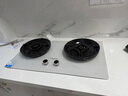 卡薩帝（Casarte）小炫風(fēng)燃?xì)庠钐烊粴?攬光灶具白色百搭 5.2kw大火力 72%高熱效 疊焰猛火 國家補(bǔ)貼灶臺(tái)CDZ5U9 曬單實(shí)拍圖