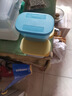 特百惠（Tupperware）保鮮盒300ml日日鮮迷你冷凍冷藏盒套裝 冷凍密封盒兒童輔食盒 日日鮮黃色4件套 曬單實(shí)拍圖
