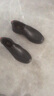駱駝（CAMEL）軟底舒適耐磨套腳中年商務(wù)休閑皮鞋男 GE12235379 黑色 41 曬單實拍圖
