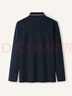HLA海瀾之家長(cháng)袖POLO衫男25輕商務(wù)時(shí)尚翻領(lǐng)長(cháng)袖男秋季 曬單實(shí)拍圖