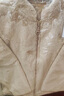 優(yōu)衣庫嬰幼兒寶寶長(cháng)絨搖粒絨拉鏈茄克長(cháng)袖外套478434 01 乳白色 80 曬單實(shí)拍圖