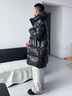 高梵黑金鵝絨服先鋒5.0六格2025新款男士羽絨服 黑色 L 曬單實拍圖