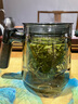 憶壺茶（YIHUTEA）茶杯玻璃綠茶泡茶杯男士家用加厚耐高溫茶水分離帶把手茶道水杯子 【水中見(jiàn)山峰】青純山底杯500ml 曬單實(shí)拍圖