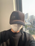 WOSICEE品牌帽子男棒球帽顯臉小不褪色遮陽(yáng)防曬中老年顯年輕硬頂鴨舌帽子 黑色（四季款） L 碼可調節（55-60cm） 曬單實(shí)拍圖