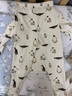 Milkbarn春秋兒童睡衣男女童家居服套裝寶寶秋衣秋褲童裝 企鵝漫步 110 (3-4歲-參考身高100-110cm) 曬單實拍圖