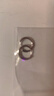 999純銀素圈耳環(huán)養耳洞耳釘小眾氣質(zhì)感耳圈耳扣高級耳骨環(huán)銀耳飾 外徑12mm足銀耳環(huán)一對【小耳垂】 曬單實(shí)拍圖