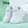 迪士尼（Disney）兒童跑步鞋男女童戶(hù)外春秋小白鞋中大童透氣運動(dòng)鞋 319雙網(wǎng)  30  曬單實(shí)拍圖