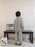 木木屋男童秋裝套裝2025新款兒童運(yùn)動(dòng)服春秋4-15歲中大童衣服衛(wèi)衣兩件套 灰色 160 尺碼13~14歲【150-160cm】/5 曬單實(shí)拍圖