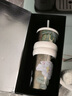 女神杯高顏值純鈦保溫杯女生日禮品禮物2025新款吸管杯鈦杯泡茶杯 海棠未眠【純鈦杯身 高端禮盒裝】 曬單實(shí)拍圖