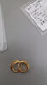 s925純銀法式耳環(huán)氣質(zhì)高級感耳圈小眾設計耳飾輕奢耳扣養耳洞圈圈 金色法式耳環(huán)一對【通體純銀】 曬單實(shí)拍圖