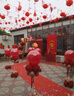 婚禮地爆球結婚天爆氣球婚慶現場(chǎng)裝飾布置爆破氦氣球開(kāi)業(yè)氣球飄空 【手動(dòng)地爆4個(gè)裝】(寶石紅+玫瑰金）送底座 曬單實(shí)拍圖
