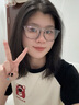 LUCYLEE日本護(hù)目鏡變色近視術(shù)后防護(hù)眼鏡激光白內(nèi)障飛秒割雙眼皮遮光墨鏡 透藍(lán)框透明片【防霧防藍(lán)光】 曬單實(shí)拍圖