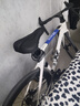 RALEIGH蘭令鎂合金全內線(xiàn)公路車(chē)700C自行車(chē)成人男女學(xué)生城市騎行競速賽車(chē) 象牙白-油碟 700C 藍圖18速閘變一體 曬單實(shí)拍圖