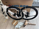 喜德盛（xds）山地自行車(chē)黑客500鋁合金車(chē)架24速油碟單車(chē)27.5輪徑深灰白17寸 曬單實(shí)拍圖