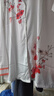 莫代爾女士睡衣女2025秋季新款家居服水光綢高品質(zhì)國風(fēng)印花長(cháng)袖冰絲套裝 繁花-一枝梅長(cháng)袖款 XL 115-130斤 曬單實(shí)拍圖