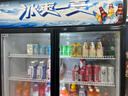 美凌時尚家大容量飲料柜商用冰柜直冷藏展示柜酒水柜純風冷無霜保鮮柜超市玻璃門冰箱立式啤酒柜 大雙門下機標準款【直冷省電】 【純銅管制冷丨東貝壓縮機丨一級節(jié)能省電】 曬單實拍圖