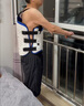 冠愛（GUANAI）醫(yī)用胸腰椎固定支具腰椎間盤術(shù)后護具壓縮性骨折腰部矯形支架腰托 醫(yī)用標準單氣囊（男女通用）-86071 均碼（大小松緊可調(diào)節(jié)） 曬單實拍圖