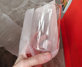VINOS水晶玻璃杯家用玻璃水杯泡綠茶杯明前龍井茶杯牛奶杯涼水杯果汁杯啤酒杯子帶杯架套裝 水晶杯400ML*6只+旋轉杯架 曬單實(shí)拍圖