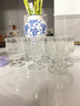 品喻（PINYU）玻璃酒杯威士忌洋酒杯家用紅酒杯水杯烈酒杯子套裝高腳200ml*6個 曬單實拍圖
