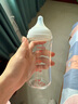 貝親（Pigeon）玻璃奶瓶寬口徑防脹氣240ml M號(hào)奶嘴 3月+ AA187  曬單實(shí)拍圖