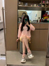 CHERY KALLY氣質(zhì)厚底老爹鞋女2025新款百搭時(shí)尚運(yùn)動(dòng)鞋潮流真皮增高鞋女 粉黛銀 37 曬單實(shí)拍圖