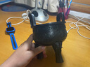 銅鼎擺件仿古青銅器西周大克鼎辦公桌玄關(guān)桌面工藝品大型落地擺設 沙金高14cm【配底座】 曬單實(shí)拍圖