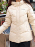 波司登（BOSIDENG）25新款冬季羽絨服女短款連帽加厚90絨百搭保暖外套B250245128 暖沙米7A53 S 160/88A 體重約100-110斤 曬單實(shí)拍圖